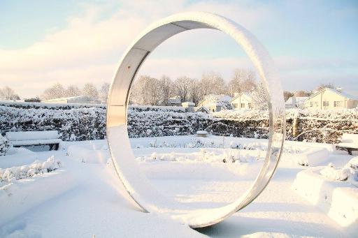 Relax in the Formal Rose Garden