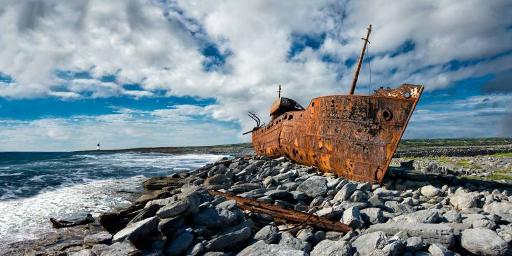 See the shipwreck up close