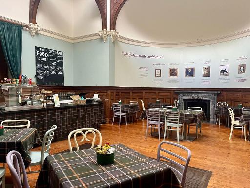 Relax at the Café & Browse the Gift Shop