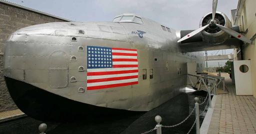 Board the B314 Flying Boat Replica