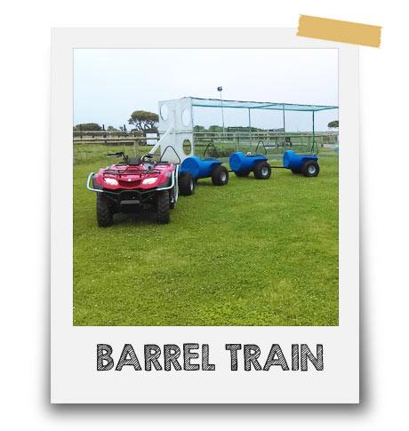 Barrel Train Rides