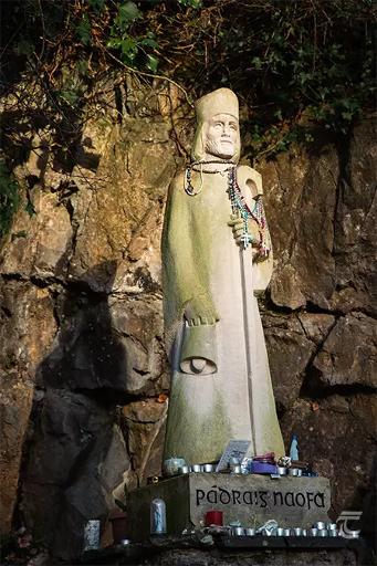 Statue of St Patrick & Votive Offerings