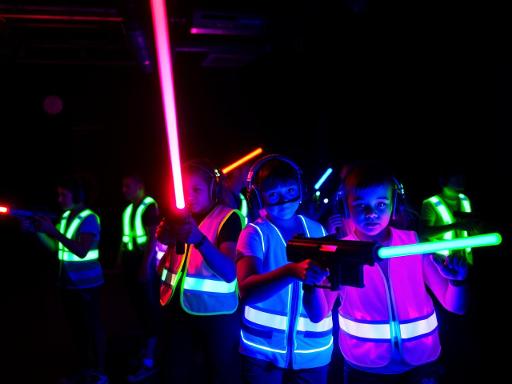 Laser tag arena