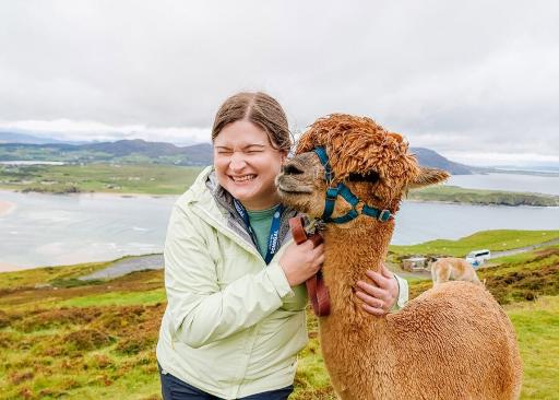 Family Alpaca Walk