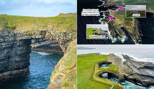 Walk to the sea arch