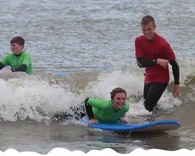 Learn to surf at the Surf Shack