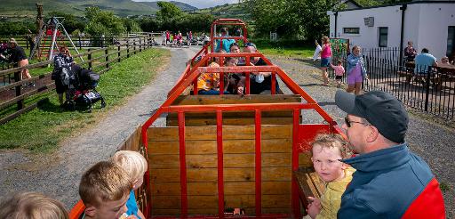 Tractor-trailer ride