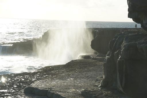 Walk from Dún Aonghasa along the cliffs
