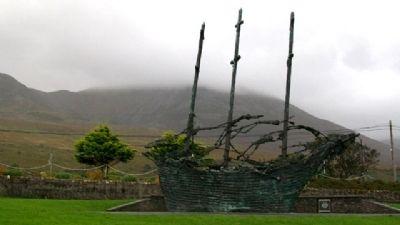 Take in Croagh Patrick and Clew Bay