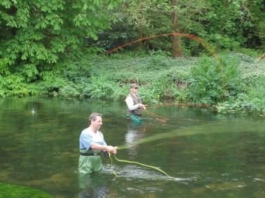 Trout Fly Fishing on the River Awbeg