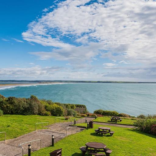 Seafront gardens and picnic stop