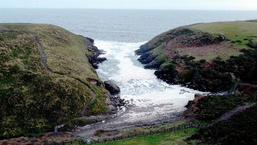 The Cliff Walk to Portally Cove
