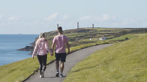 Walk the clifftop promenade
