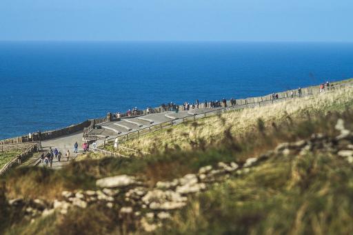 Walk the cliff pathways and viewing platforms