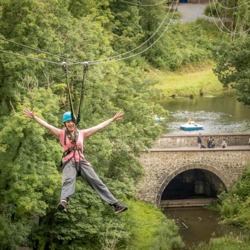 Zipline & Octagon High Ropes