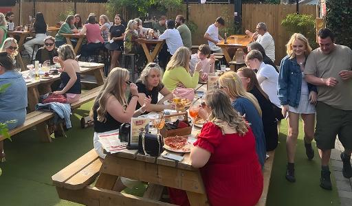 Relax in the Beer Garden