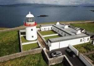 Follow the road to the lighthouse