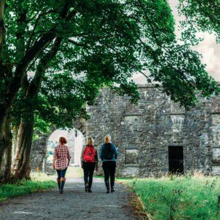Explore the Benedictine Abbey Ruins
