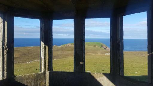 WWII Coast Watch Station & EIRE Sign
