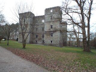 Walk the roofless ruin