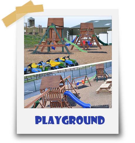 Outdoor Playground & Zip Line